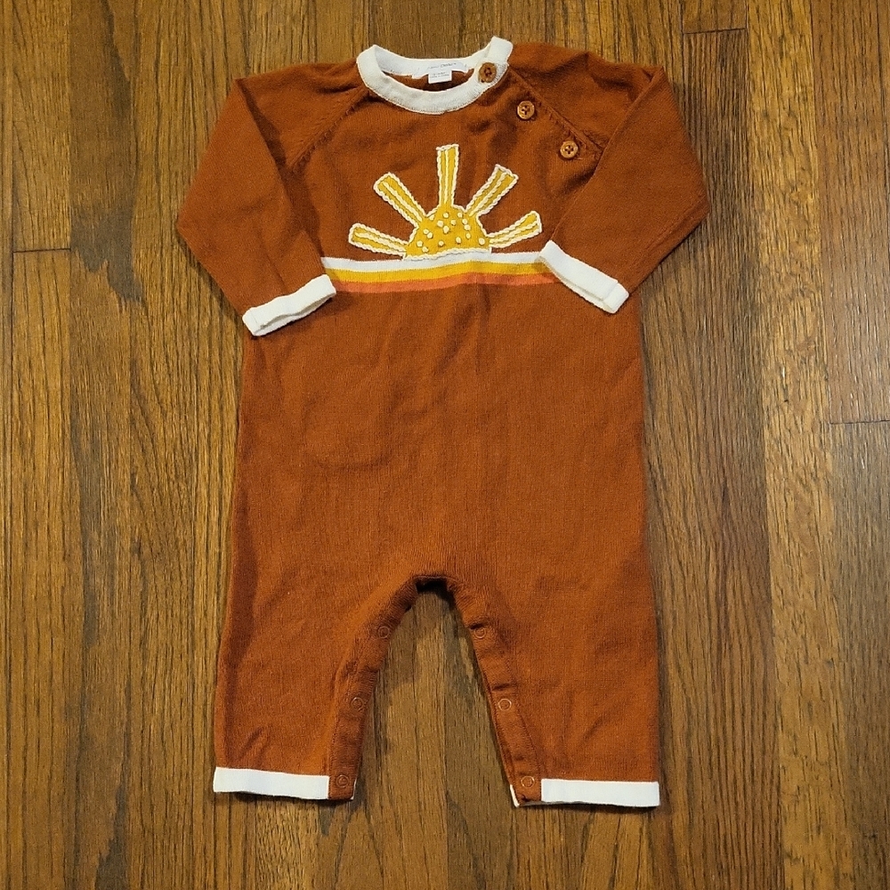 Angel Dear Brown and Yellow Knit Outfit with Sunbeam Charm